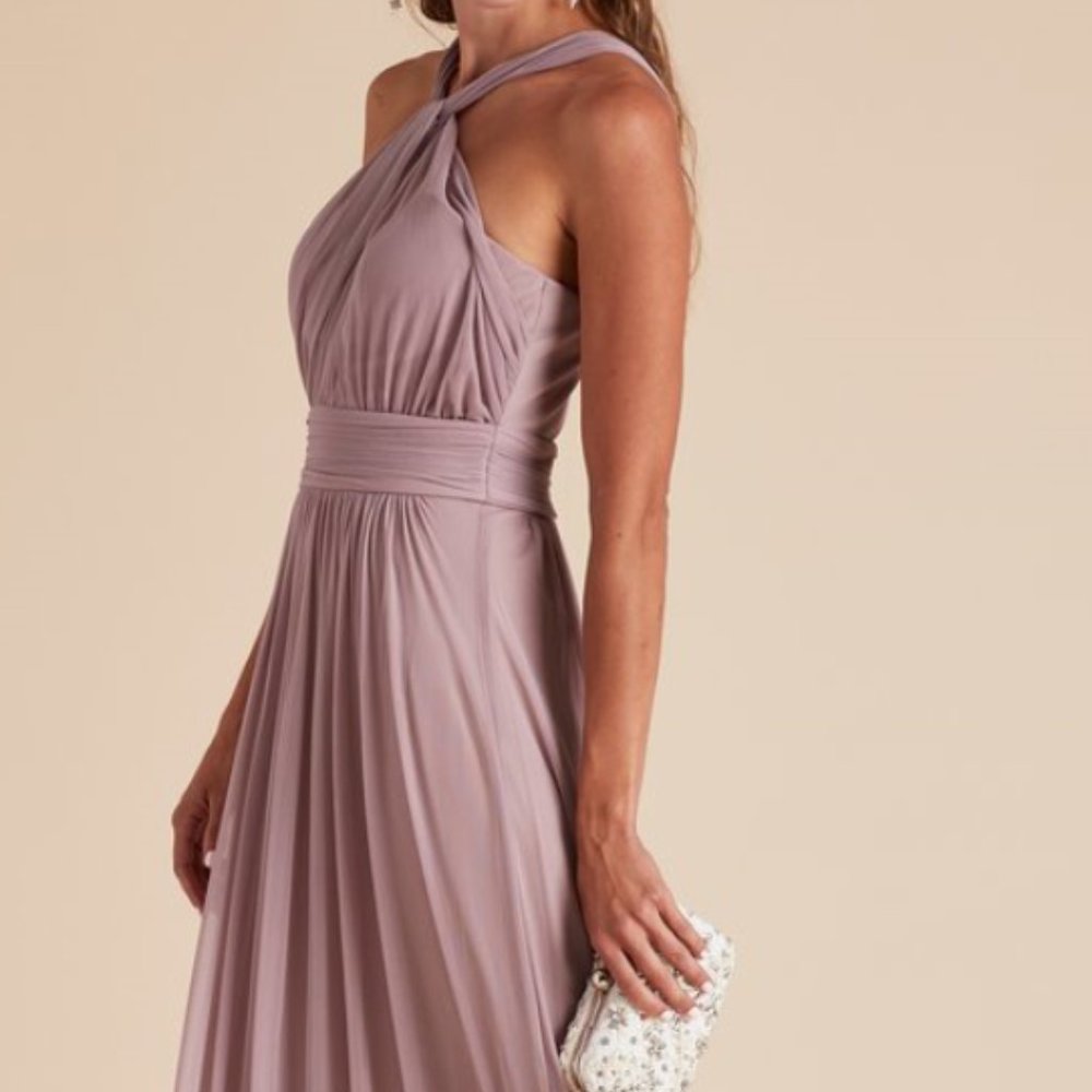 Mauve Bridesmaid Gown